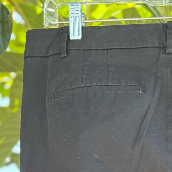 Talbots Black Perfect Skimmer Mid Rise Crop Pants | Size 12 - Picture 10 of 10